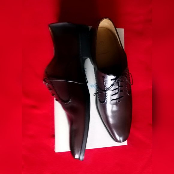 $450 New Sutor Mantellassi Size 10.5 Color Chestnut Derby Shoes main image 6
